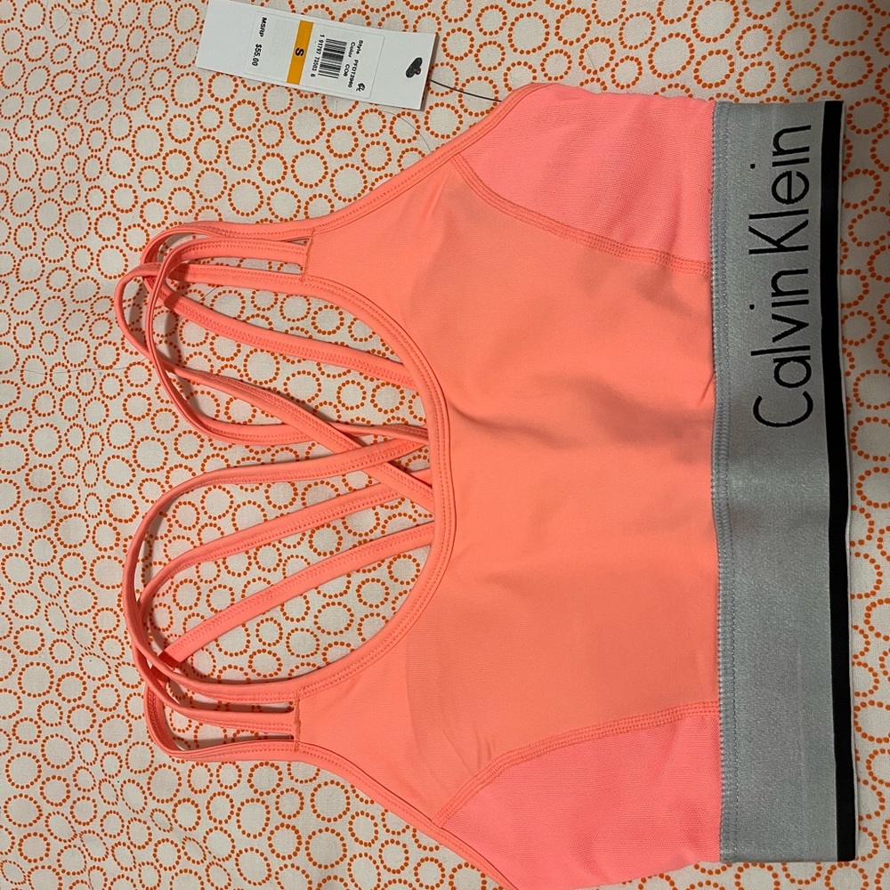 Calvin Klein Performance sports bra size S